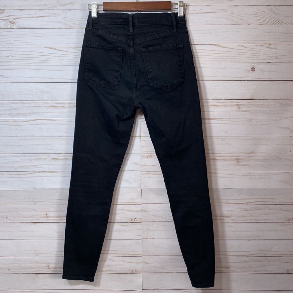 Frame Black Ali High Rise Cigarette Skinny Jeans - Picture 15 of 15